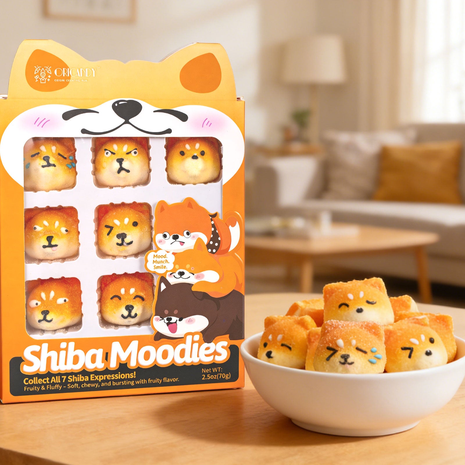 Shiba Moodies Marshmallows