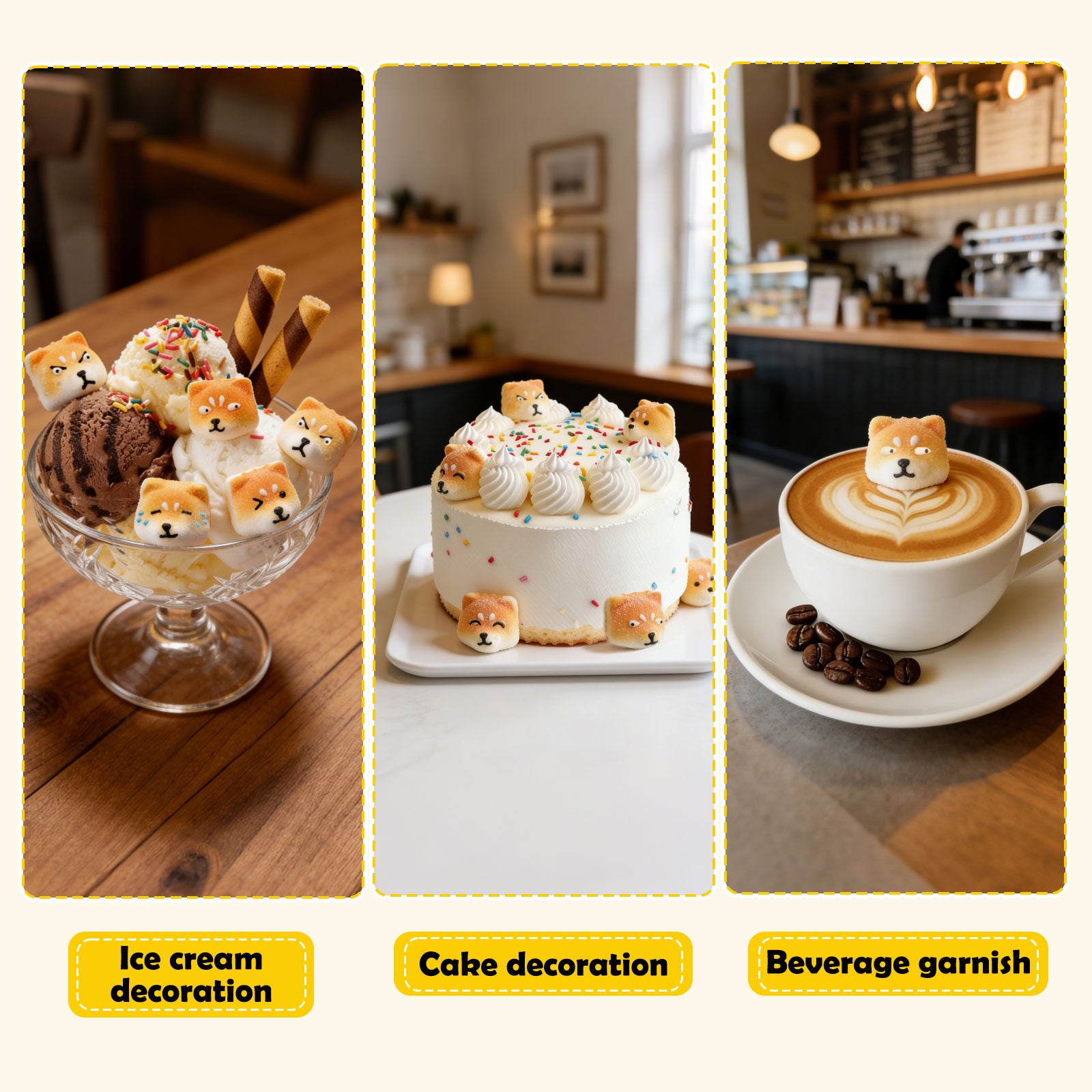 Shiba Moodies Marshmallows