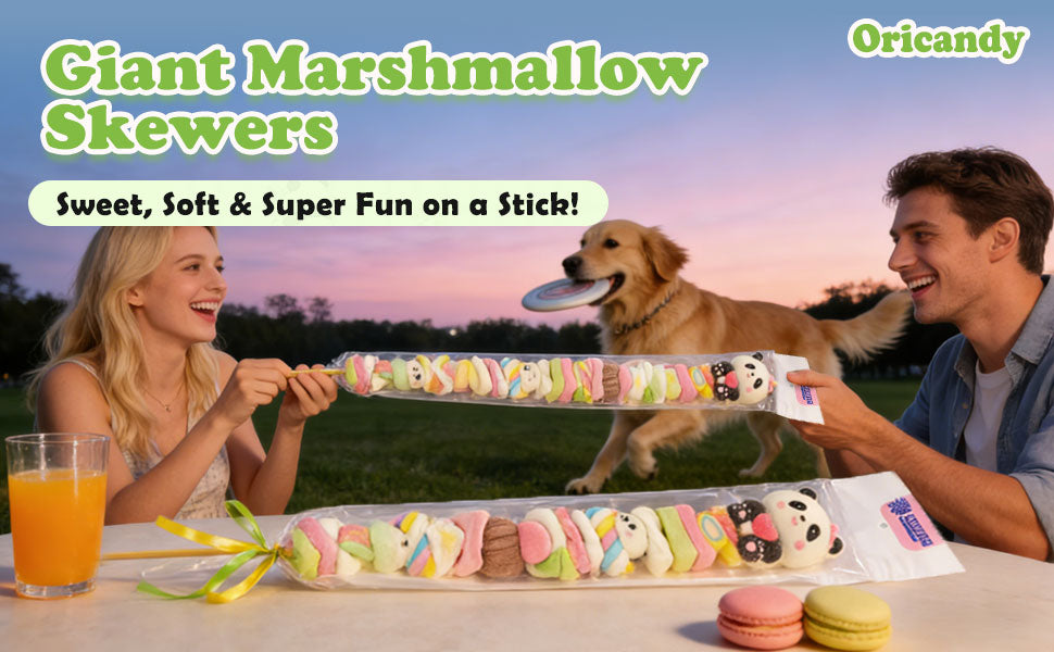 Giant 3D Fun Marshmallow Skewers