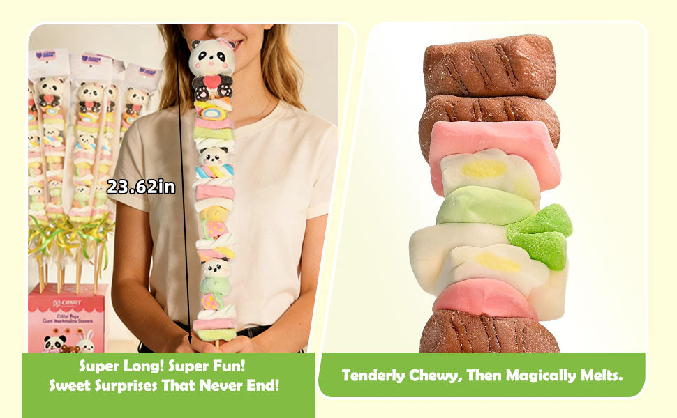 Giant 3D Fun Marshmallow Skewers