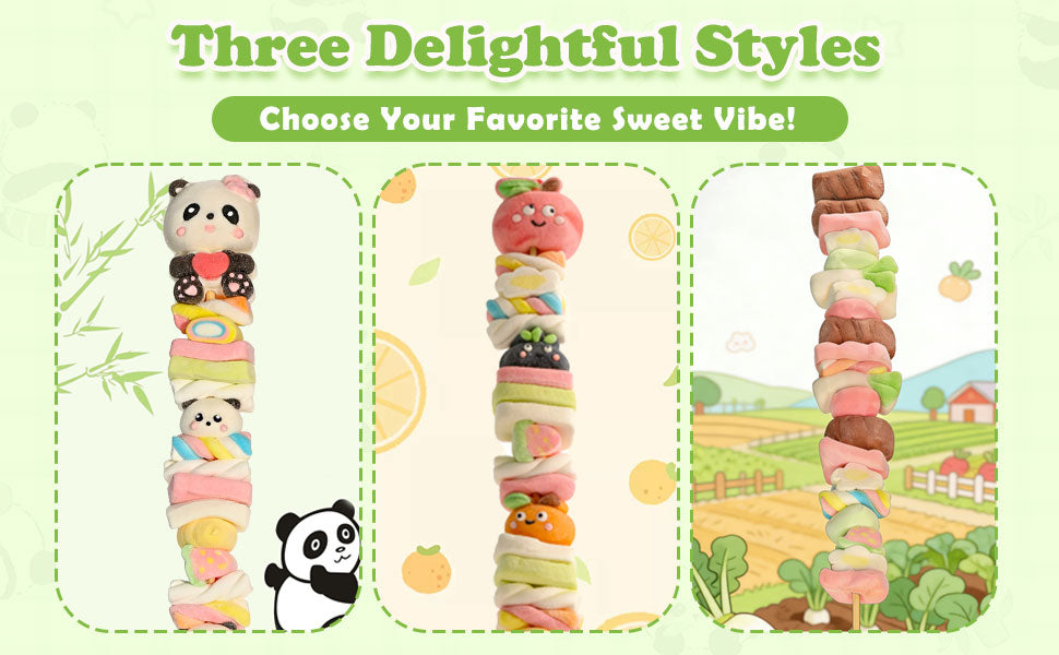 Giant 3D Fun Marshmallow Skewers