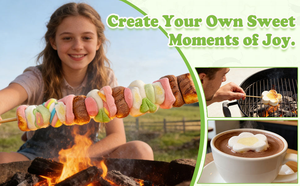 Giant 3D Fun Marshmallow Skewers