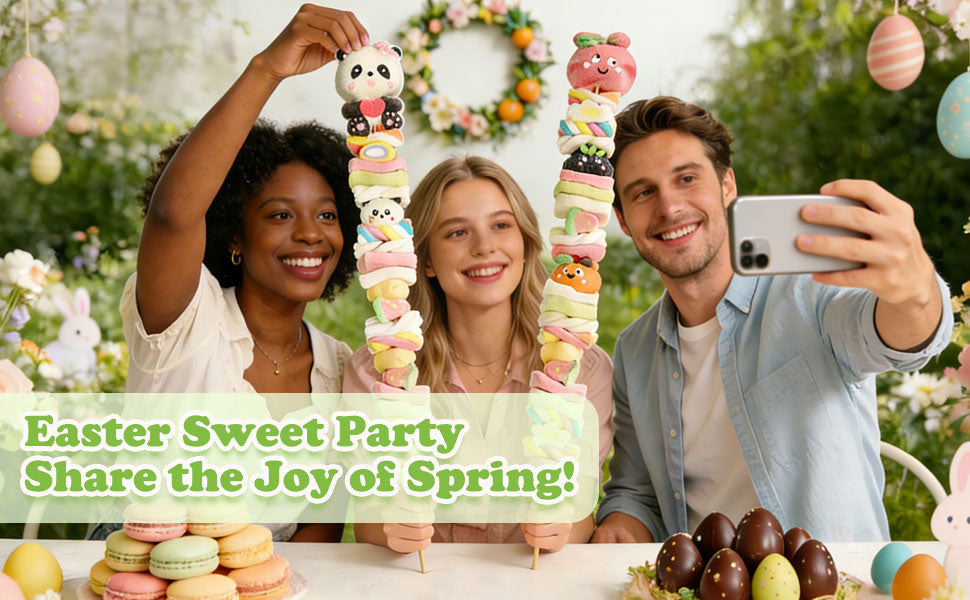 Giant 3D Fun Marshmallow Skewers