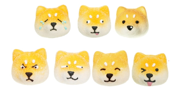 Shiba emoji marshmallows