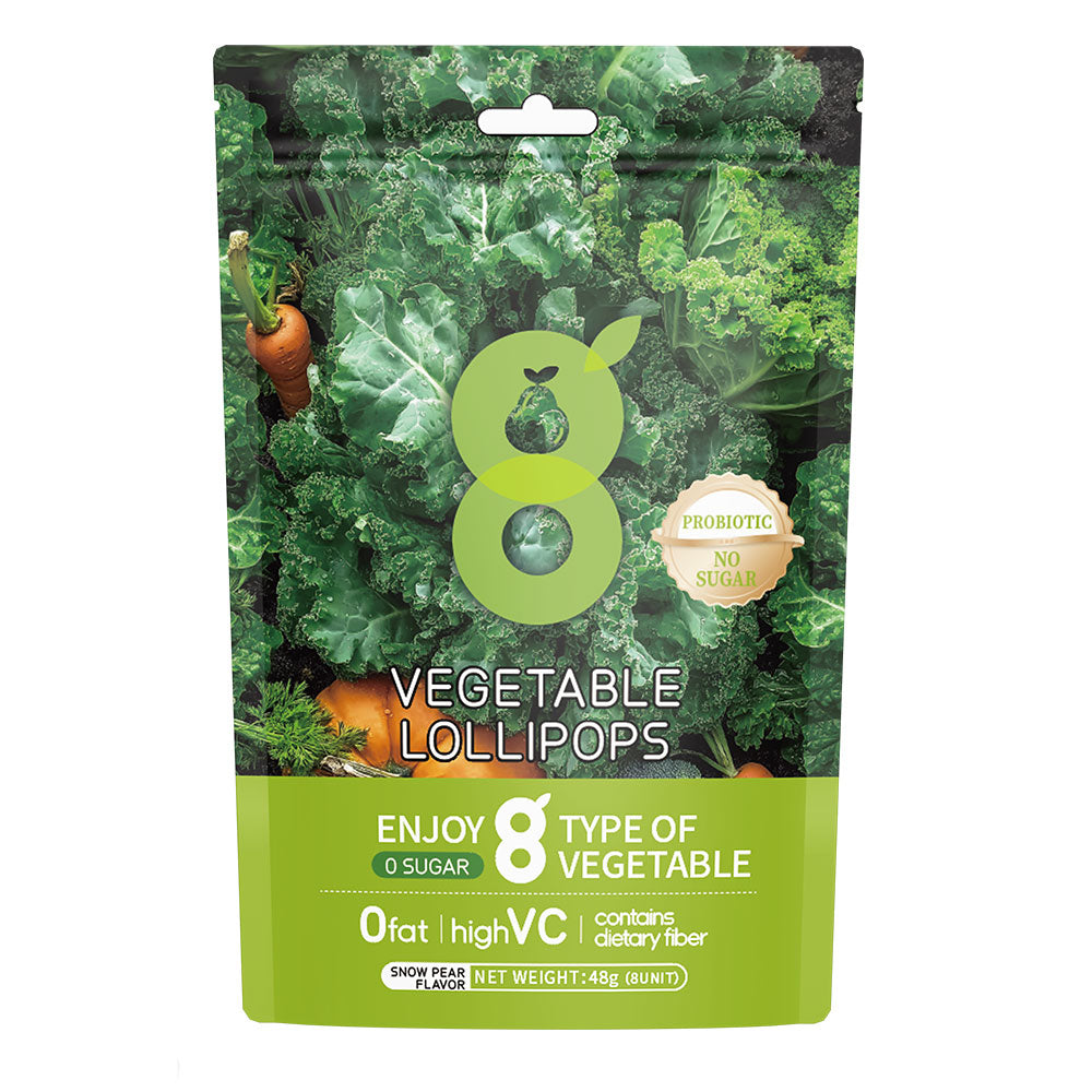 0 Sugar,Rich in Vitamin C Veggie Lollipop