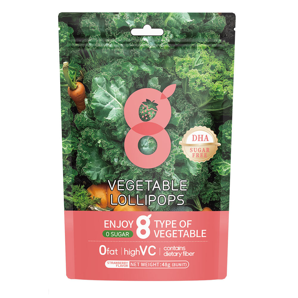 0 Sugar,Rich in Vitamin C Veggie Lollipop