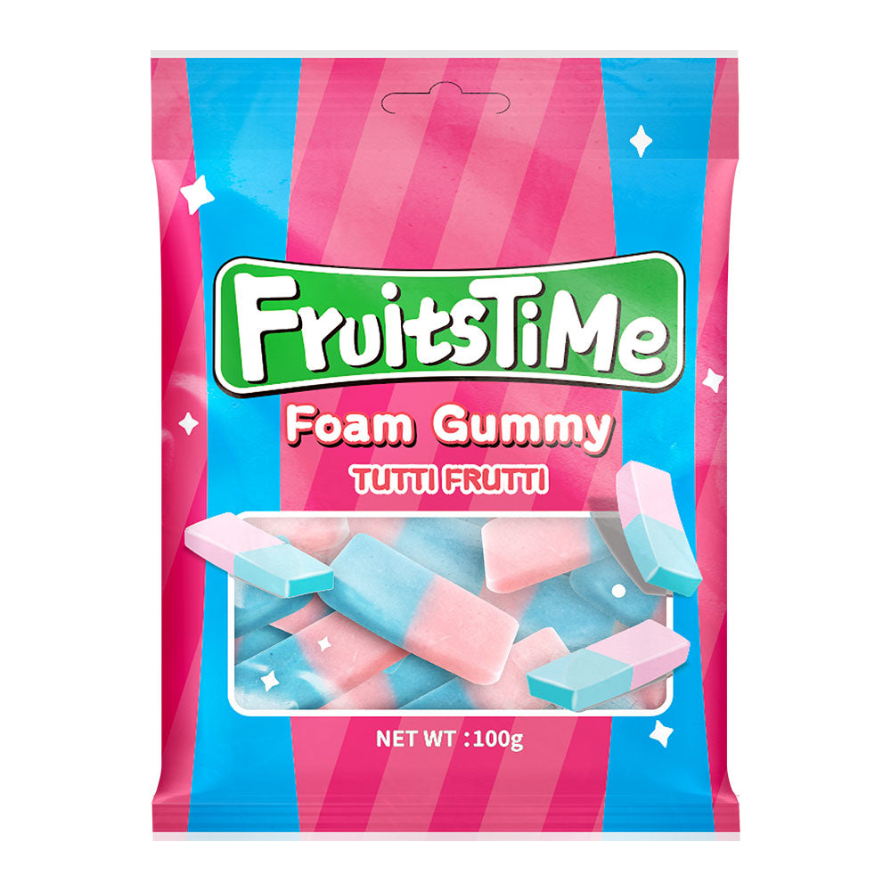 Dual-flavor Layering Foam Gummy