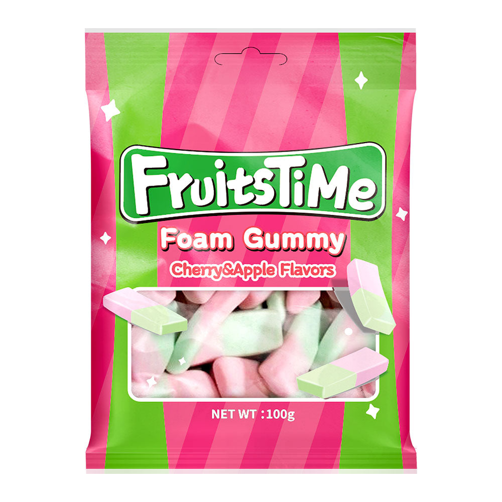 Dual-flavor Layering Foam Gummy