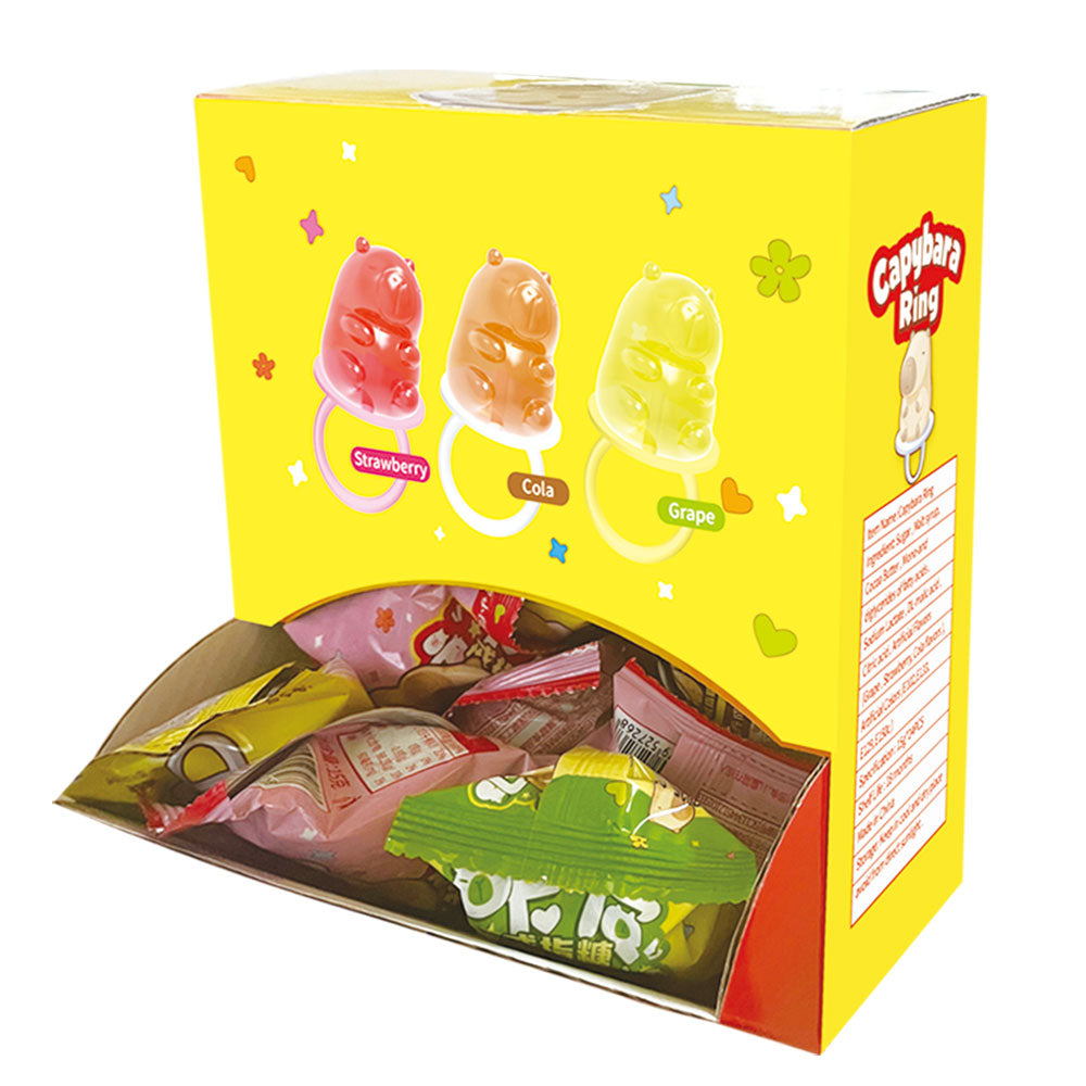 Capybara Fun Ring Candy Series
